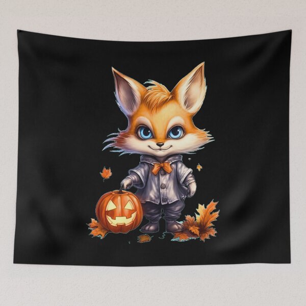 Item preview, Halloween Fox designed and sold by FoxVibes.