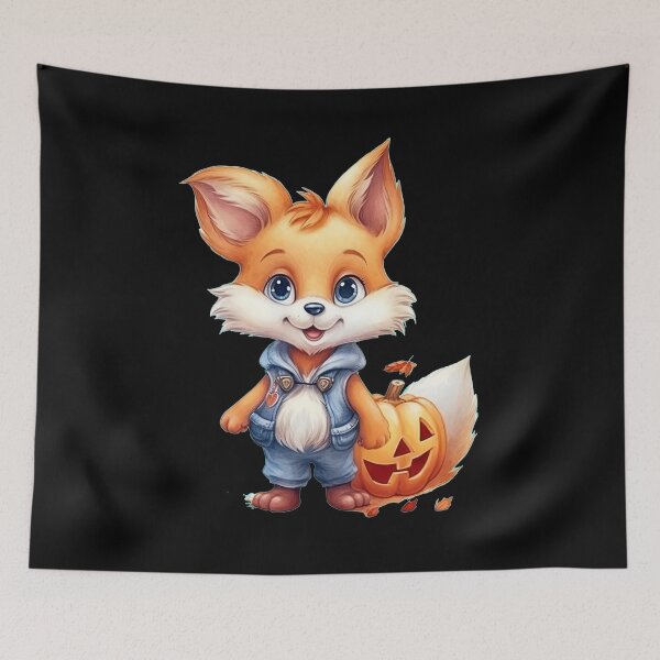Item preview, Halloween Fox designed and sold by FoxVibes.