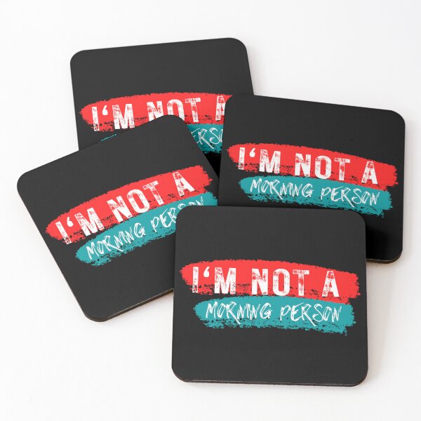 Item preview, I'm Not a Morning Person designed and sold by Boomroom.