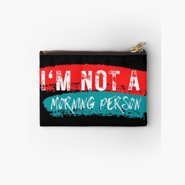 Item preview, I'm Not a Morning Person designed and sold by Boomroom.