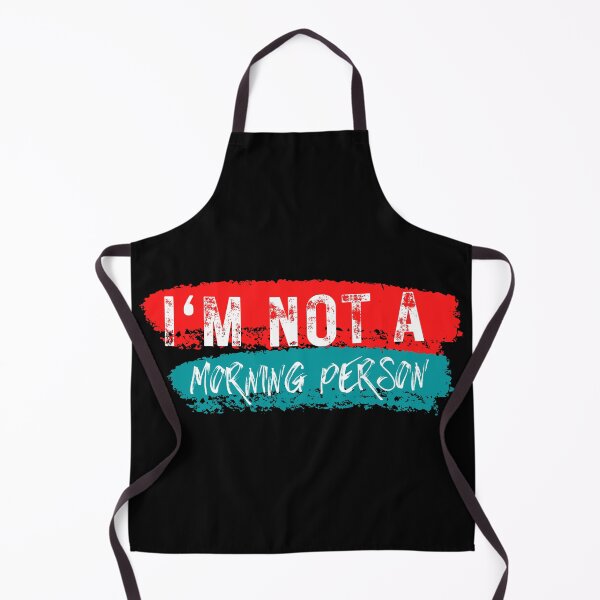 Item preview, I'm Not a Morning Person designed and sold by Boomroom.