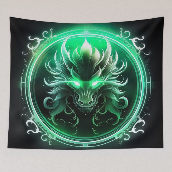 Item preview, Glowing Green Dragon designed and sold by Juliascutecornr.