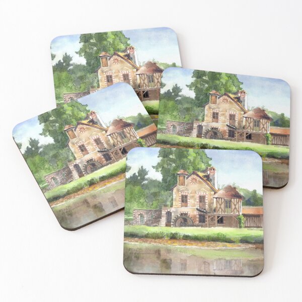 Item preview, Marie Antoinette's Farm at Versailles waterwheels designed and sold by maria0505.