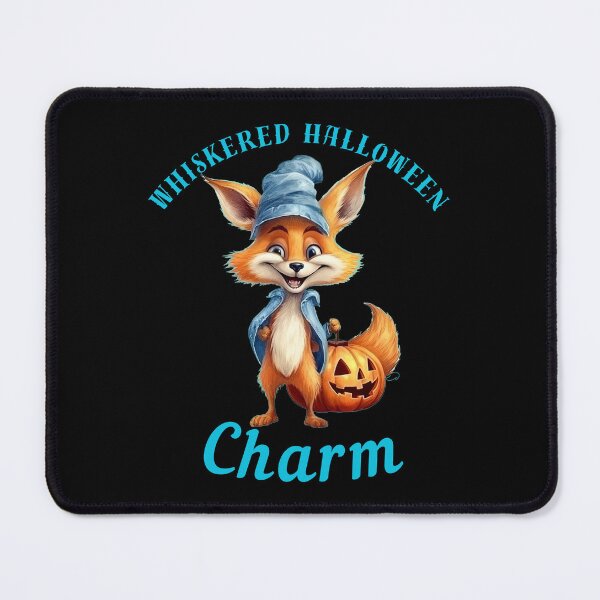 Item preview, Whiskered Halloween Charm. fox face designed and sold by FoxVibes.