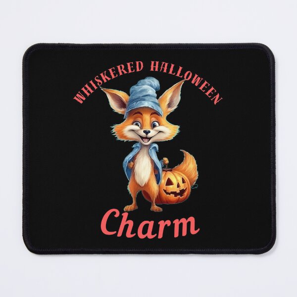 Item preview, Whiskered Halloween Charm. fox head designed and sold by FoxVibes.