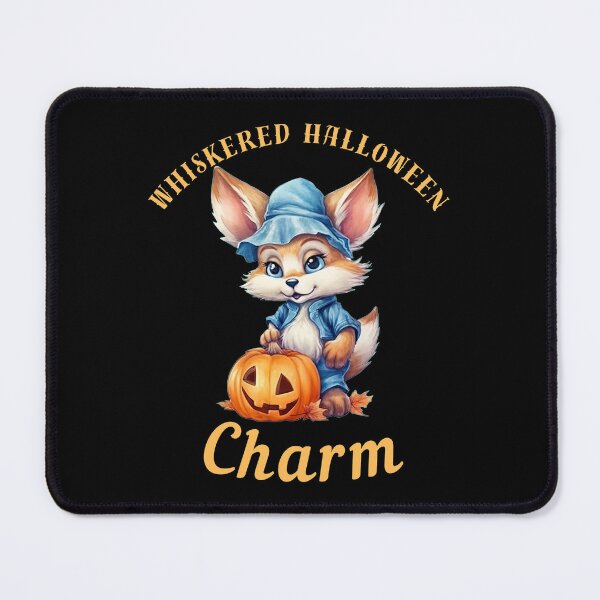 Item preview, Whiskered Halloween Charm. fox saying designed and sold by FoxVibes.
