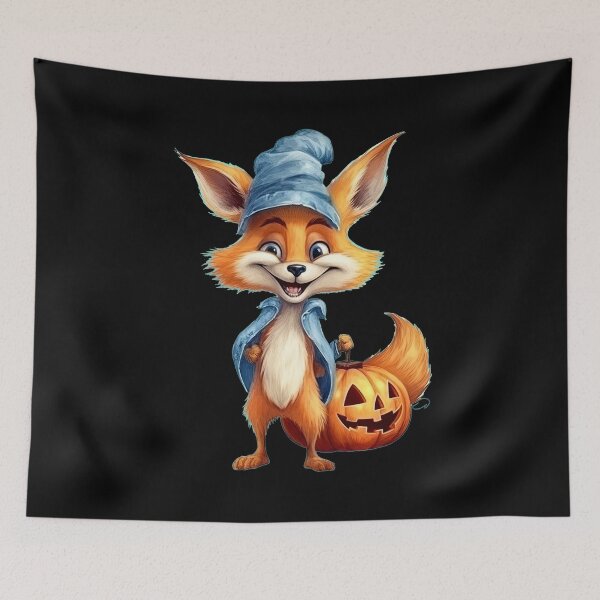 Item preview, Halloween Fox designed and sold by FoxVibes.