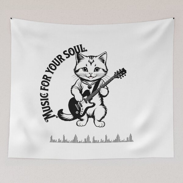 Item preview, Feline Chord: Digital Art with Personality designed and sold by Artedig.