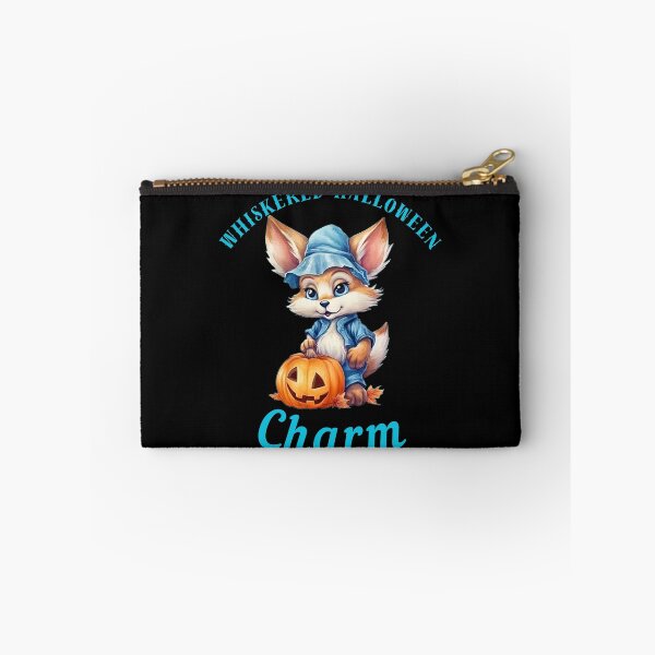 Item preview, Whiskered Halloween Charm. vintage fox designed and sold by FoxVibes.
