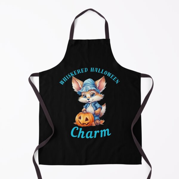 Item preview, Whiskered Halloween Charm. vintage fox designed and sold by FoxVibes.