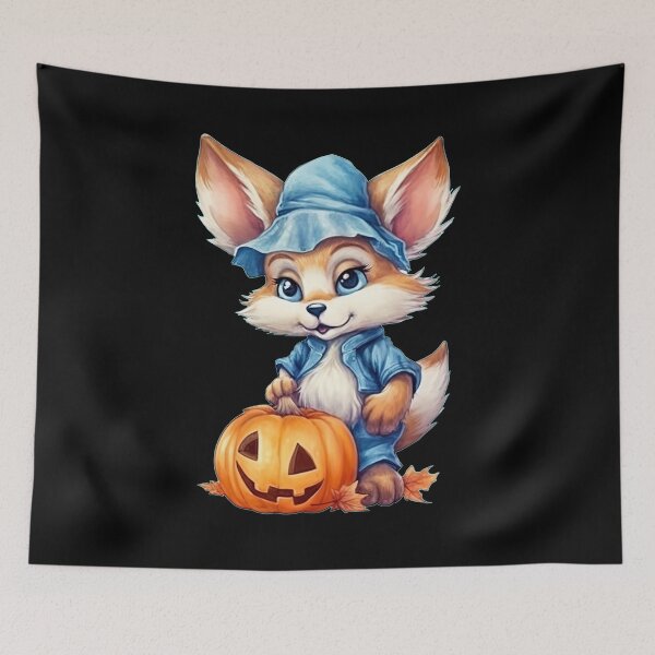 Item preview, Halloween Fox designed and sold by FoxVibes.