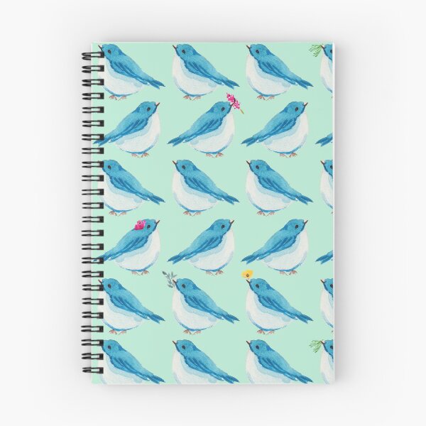 Item preview, Pajaritos Azules designed and sold by wxstudio.
