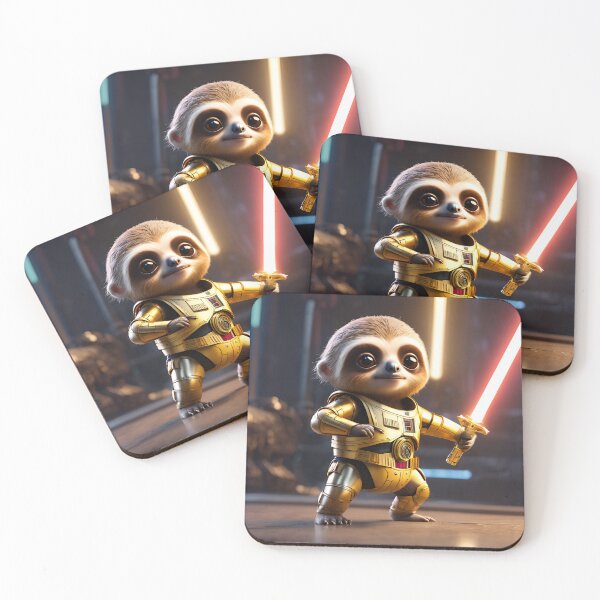 Item preview, Robot Sloth is training to fight. designed and sold by BotunPeony.