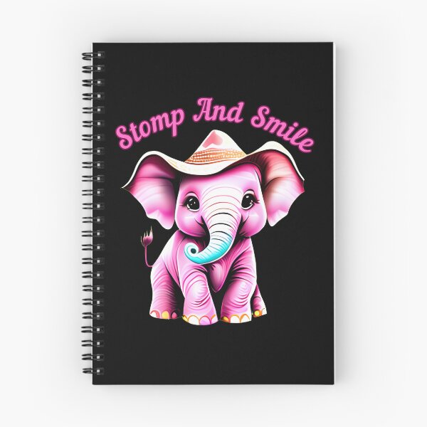 Item preview, Stomp And Smile. elephant saying designed and sold by ElephantVibes.