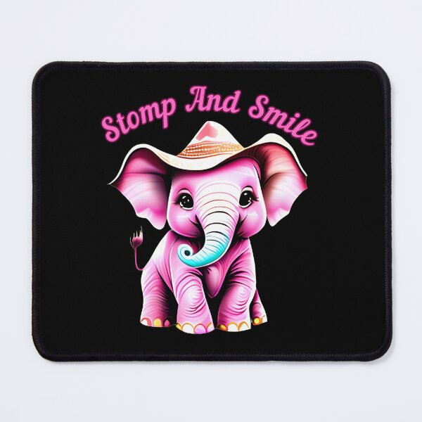 Item preview, Stomp And Smile. elephant saying designed and sold by ElephantVibes.