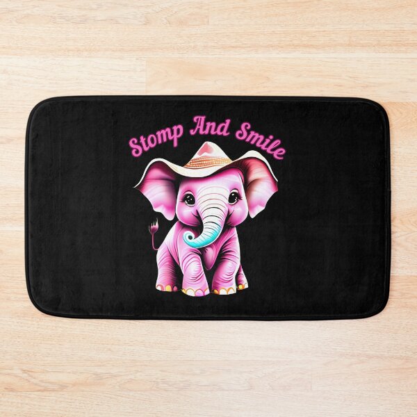 Item preview, Stomp And Smile. elephant saying designed and sold by ElephantVibes.