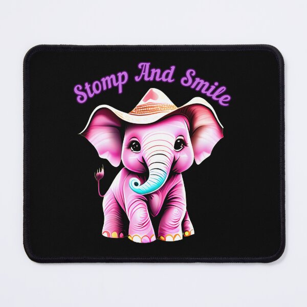 Item preview, Stomp And Smile. elephant quote designed and sold by ElephantVibes.