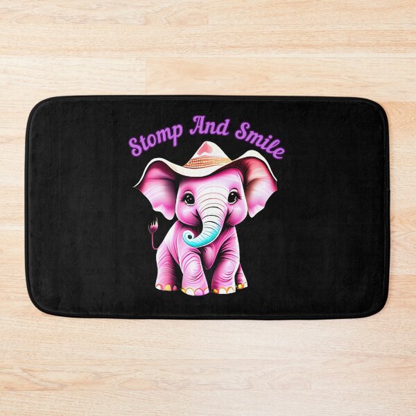 Item preview, Stomp And Smile. elephant quote designed and sold by ElephantVibes.