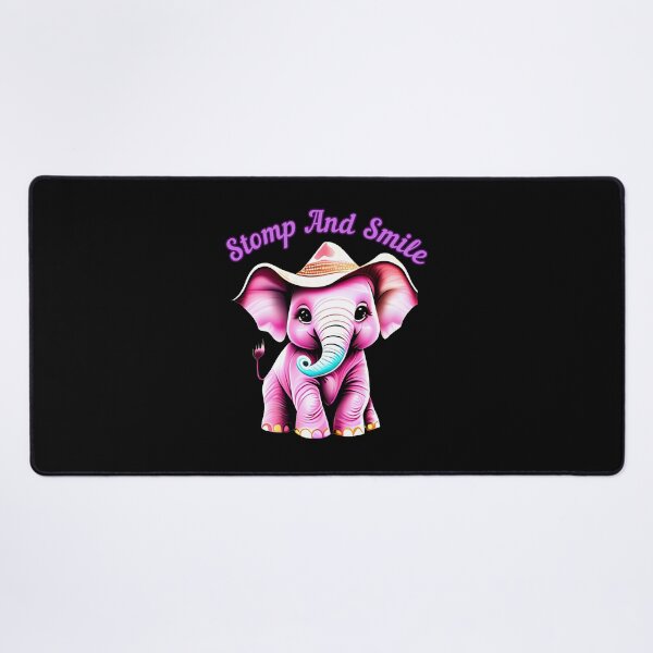 Item preview, Stomp And Smile. elephant quote designed and sold by ElephantVibes.