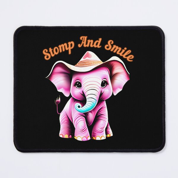 Item preview, Stomp And Smile. Flower elephant designed and sold by ElephantVibes.