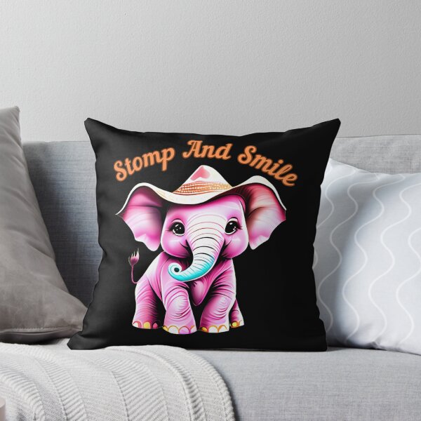 Item preview, Stomp And Smile. Flower elephant designed and sold by ElephantVibes.