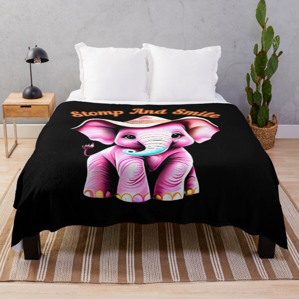 Item preview, Stomp And Smile. Flower elephant designed and sold by ElephantVibes.