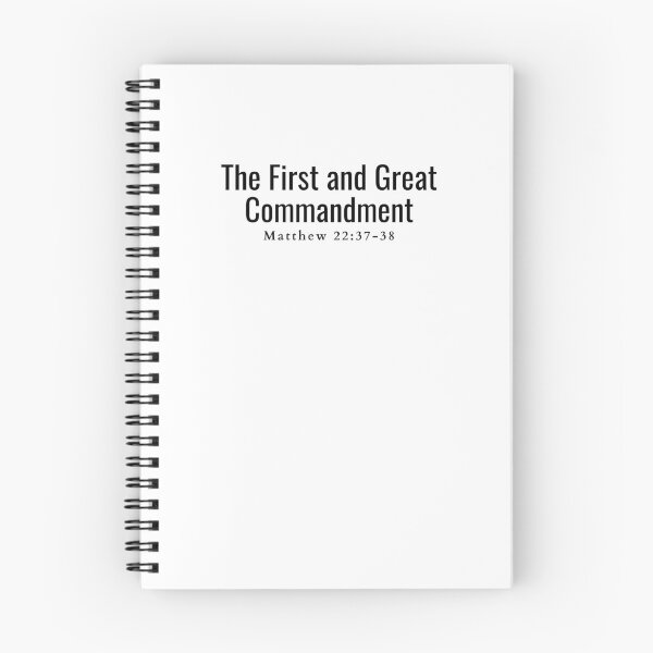 Item preview, The first and great commandment Matthew 22:37-38 designed and sold by HisPromises.
