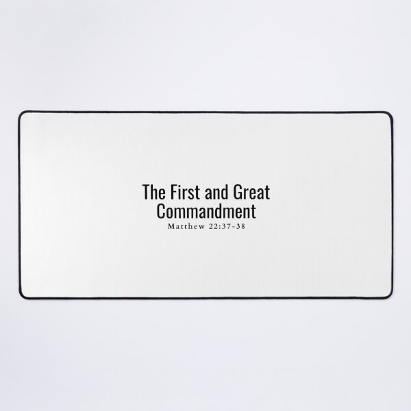 Item preview, The first and great commandment Matthew 22:37-38 designed and sold by HisPromises.