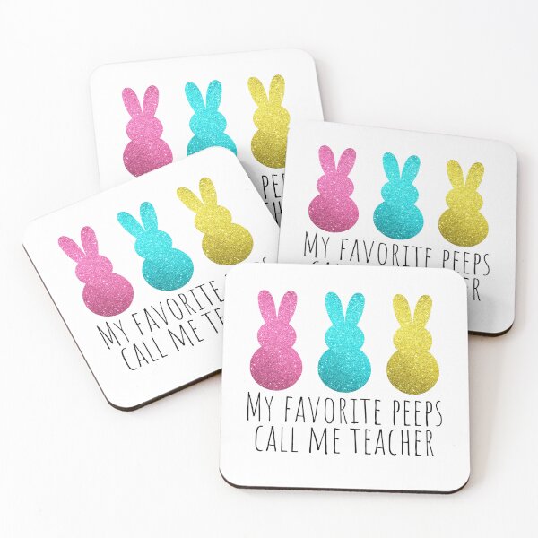 Item preview, My Favorite Peeps Call Me Teacher Easter designed and sold by anaraee.