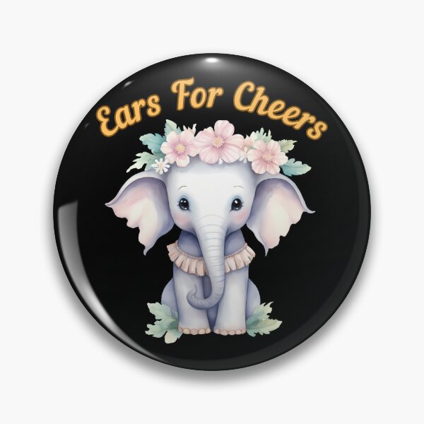 Item preview, Ears For Cheers. elephant lover designed and sold by ElephantVibes.