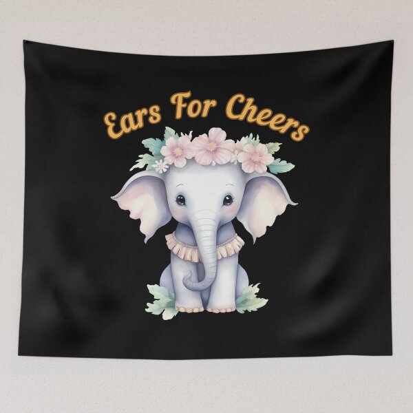Item preview, Ears For Cheers. elephant lover designed and sold by ElephantVibes.