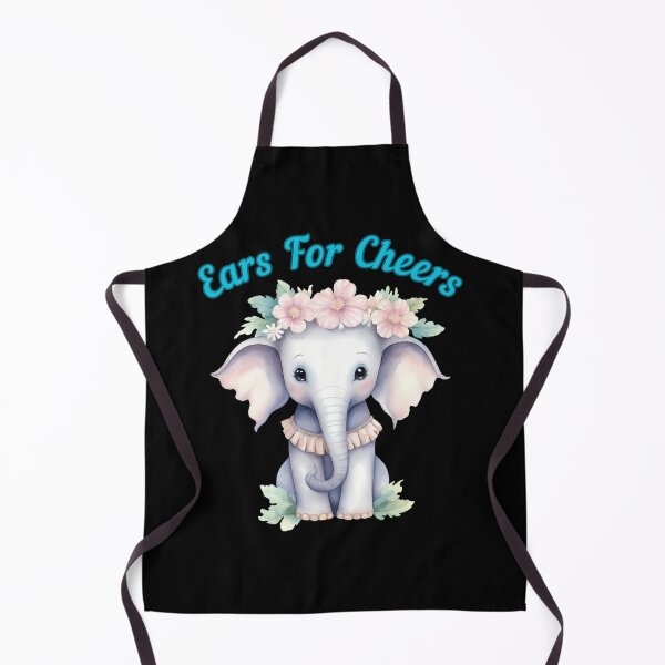 Item preview, Ears For Cheers. funny elephant designed and sold by ElephantVibes.