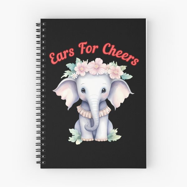 Item preview, Ears For Cheers. colorful elephant designed and sold by ElephantVibes.