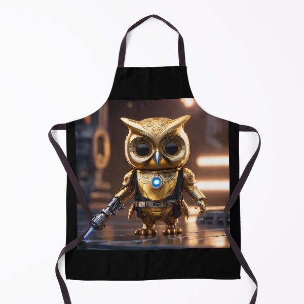 Item preview, Robot Owl is training to fight. designed and sold by BotunPeony.
