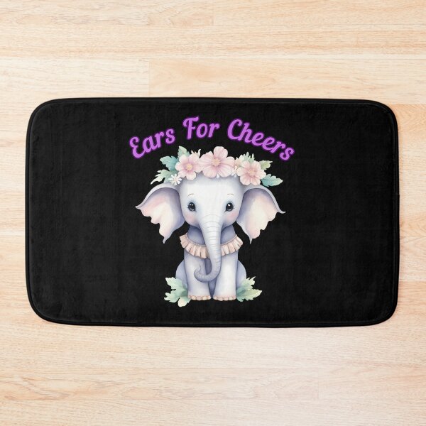 Item preview, Ears For Cheers. elephant face designed and sold by ElephantVibes.