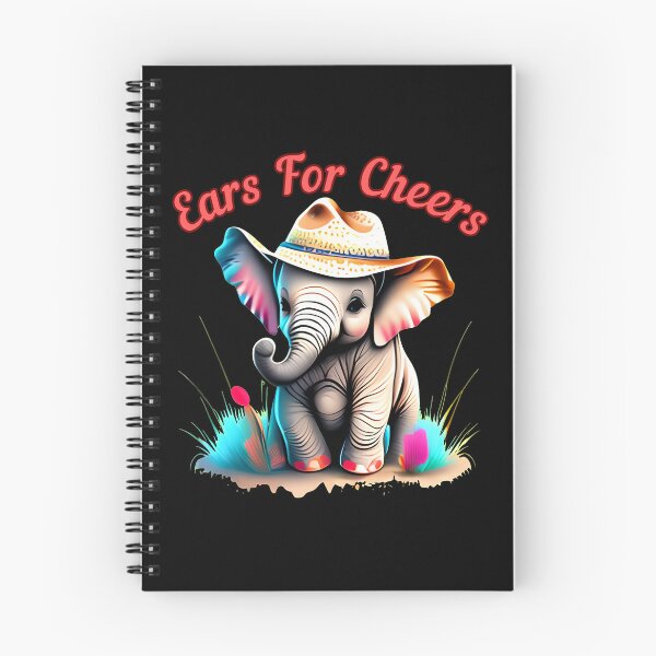 Item preview, Ears For Cheers. happy elephant designed and sold by ElephantVibes.