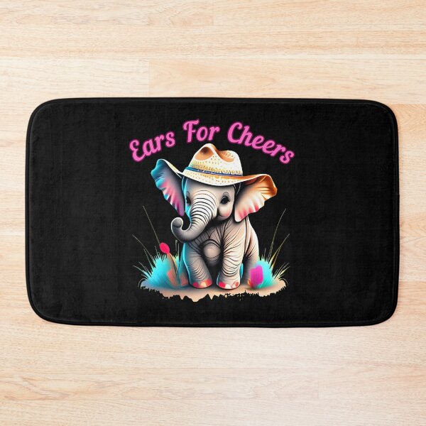 Item preview, Ears For Cheers. elephant saying designed and sold by ElephantVibes.