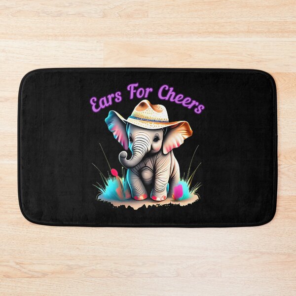 Item preview, Ears For Cheers. elephant quote designed and sold by ElephantVibes.