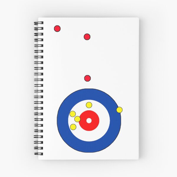 Aperçu de l'œuvre Le tir à 5 points - les rockers de curling créée et vendue par Curling Rockers.