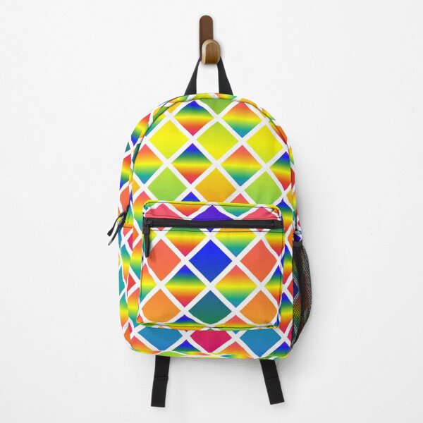 Item preview, Dark and Light Rainbows (Diamond Checkered) designed and sold by AquaJuan.