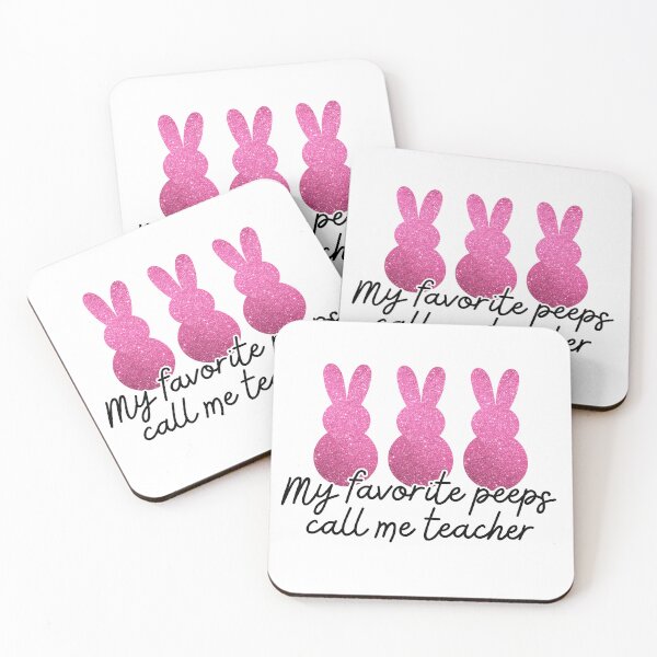 Item preview, My Favorite Peeps Call Me Teacher Easter designed and sold by anaraee.
