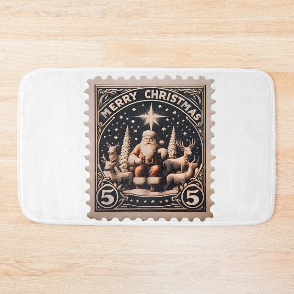 Item preview, Timeless Yuletide: A Peek into Christmas Past with a Classic Stamp designed and sold by Aroncross111.