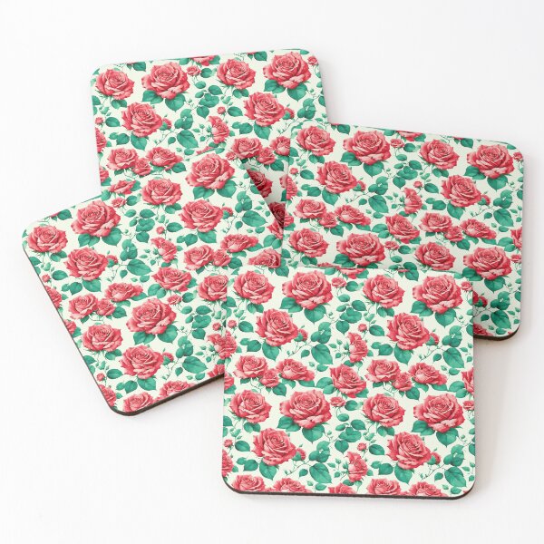 Item preview, seamless pattern: Red Rose designed and sold by UsDesignsArt.