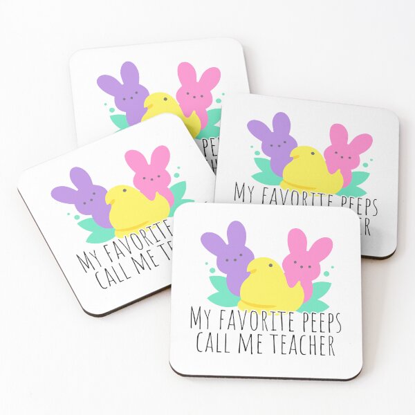 Item preview, My Favorite Peeps Call Me Teacher Easter designed and sold by anaraee.