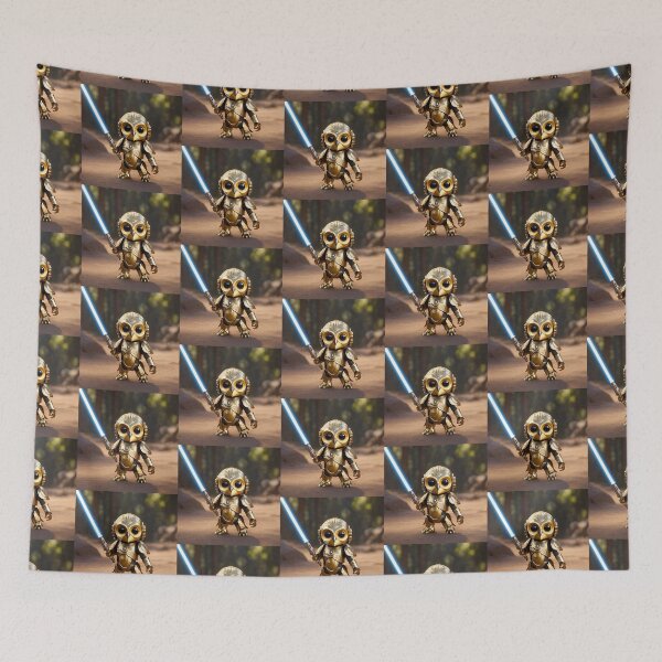 Item preview, Robot Owl is training to fight. designed and sold by BotunPeony.