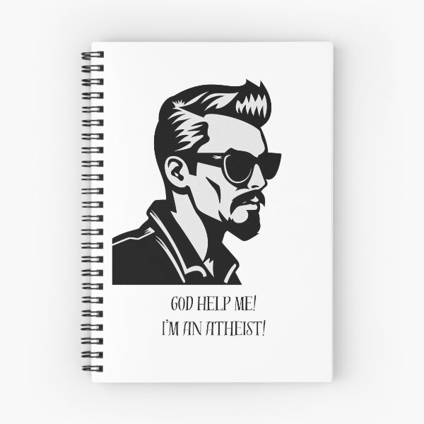 Item preview, God Help Me! I'm An Atheist! designed and sold by ZenEvoke.
