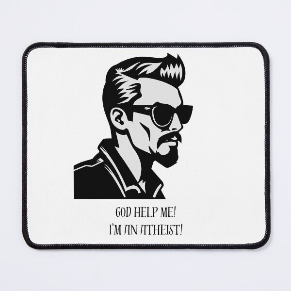 Item preview, God Help Me! I'm An Atheist! designed and sold by ZenEvoke.