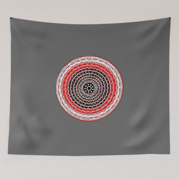 Item preview, Mandala Geometric Symmetry Colored Pattern Dreamy space art designed and sold by 4rpixs.
