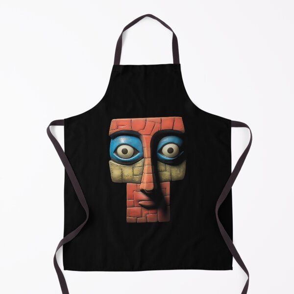 Item preview, Surreal Puzzle Cubic Human Head - Modern Abstract Art designed and sold by MadeByRobots.