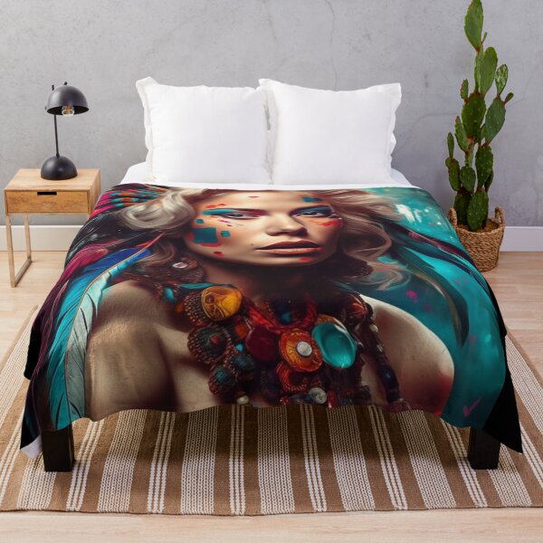 Item preview, Female Theme Art About Women Original Artwork Her Ancestor Tribal Fashion B191-1 designed and sold by MPCFICTION.